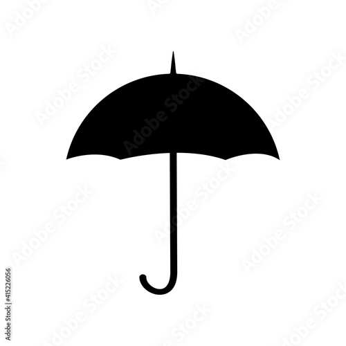 Umbrella isolated on a white background. Vector illustration