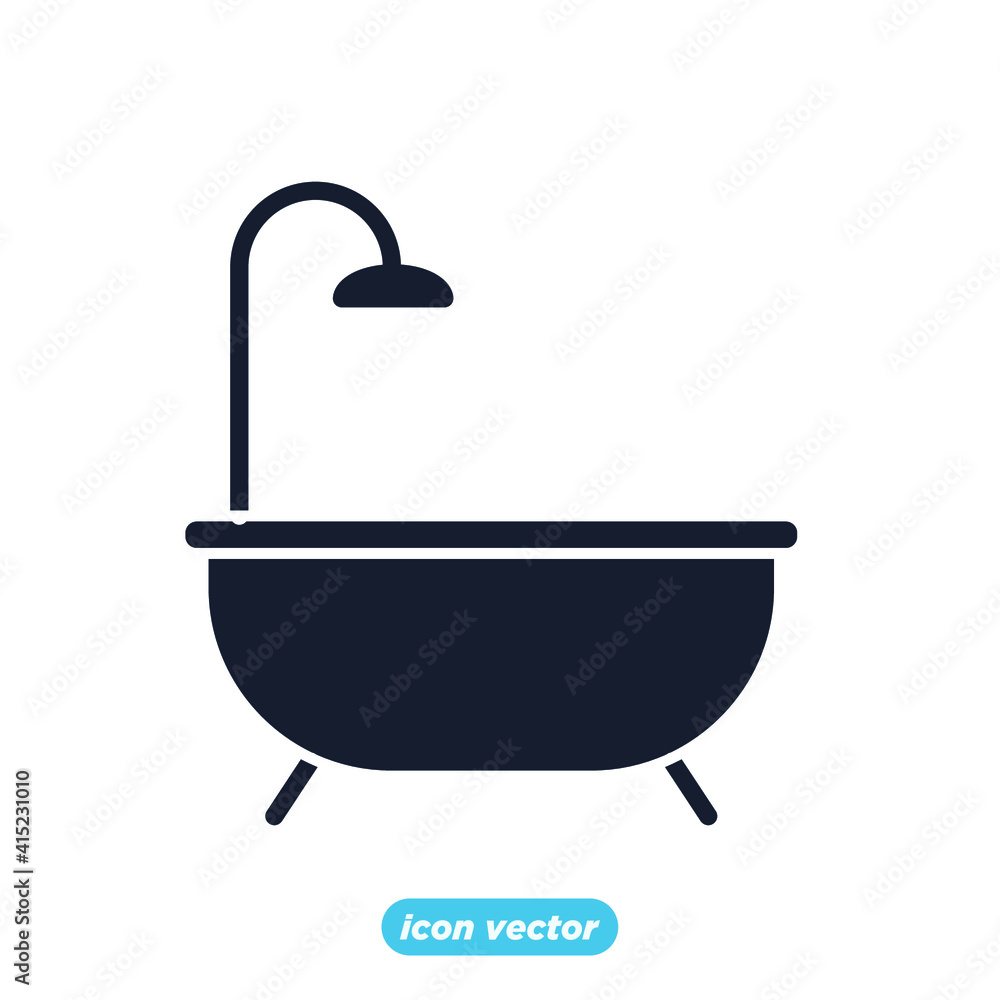 bathroom icon. Real Estate bathroom symbol template for graphic and web design collection logo vector illustration bathroom icon. Real Estate bathroom symbol template for graphic and web design collection logo vector illustration