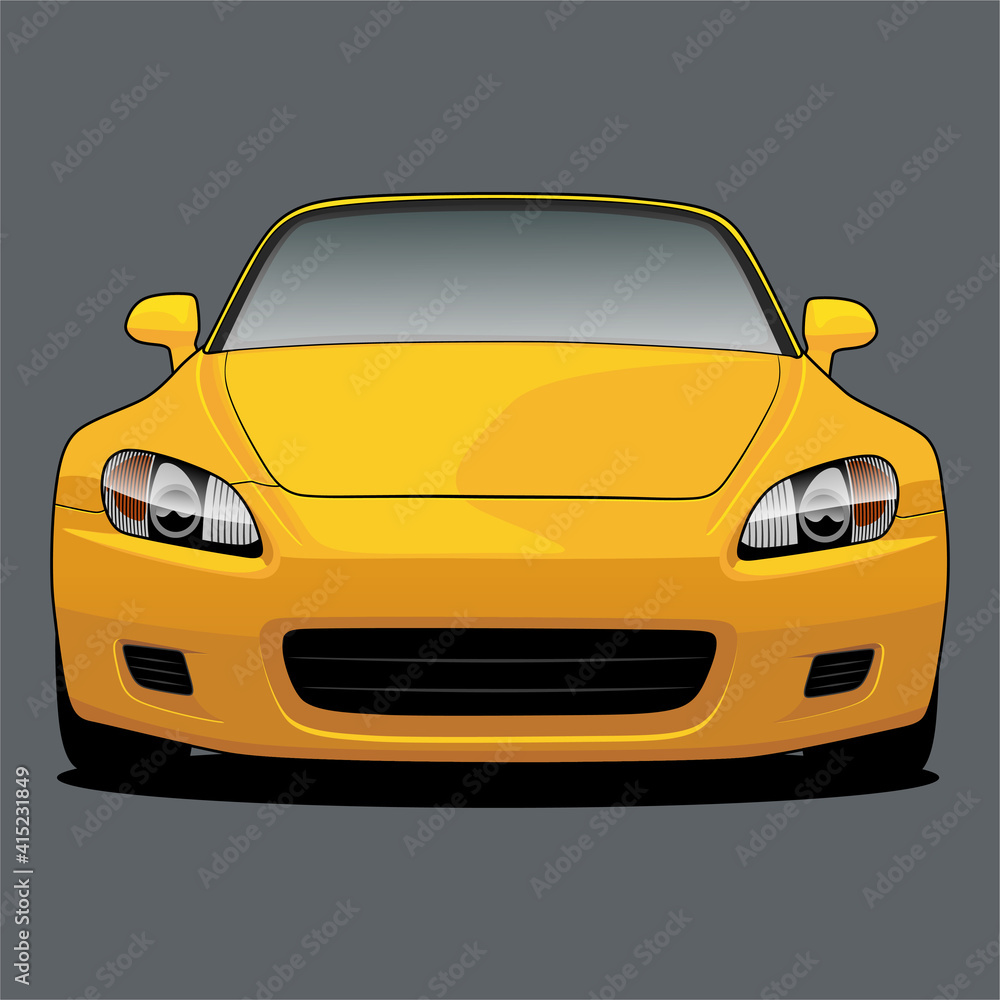 car vector illustration for conceptual design car vector illustration for conceptual design