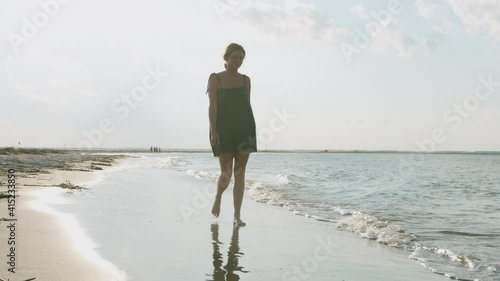 Charleston South Carolina Beach at Sunset