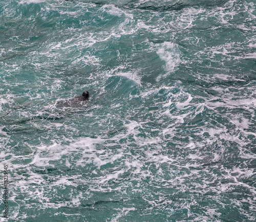 Faroe Islands - Landscape - Cliff - Traelanipa - Vágar - Aerial Photos - Helicopter photo