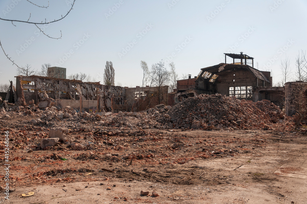 Abandoned Factory Ursus in Warsaw