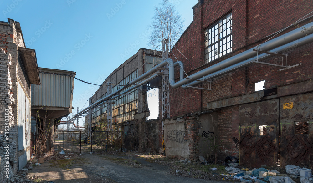 Abandoned Factory Ursus in Warsaw