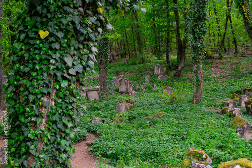 Karaite National Cemetery. Crimea.