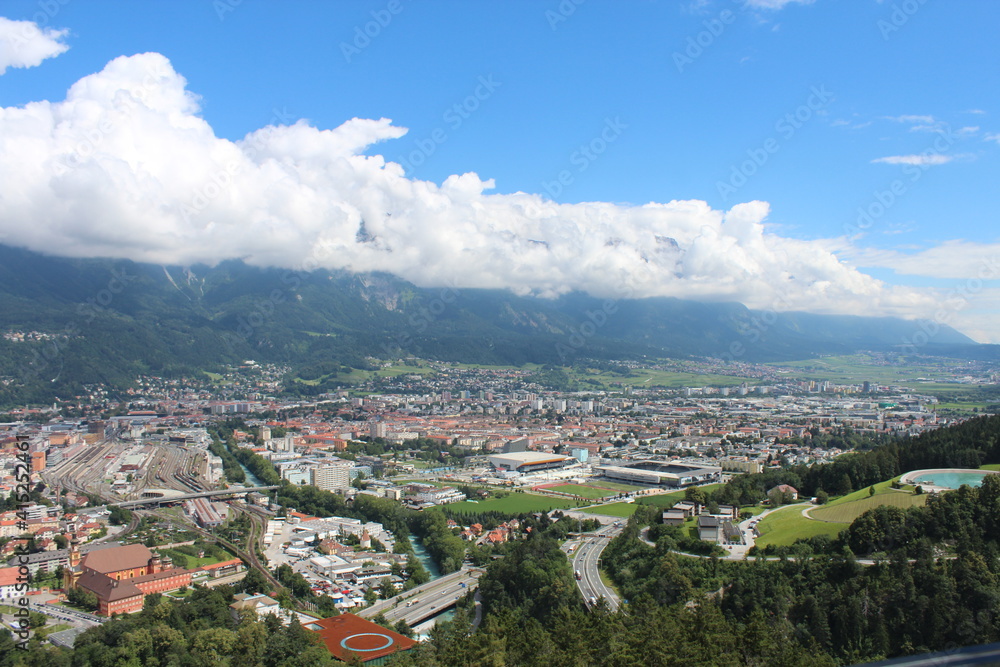 Ausblick auf Innsbruck