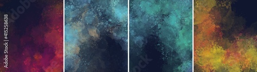 Watercolor abstract background wallpaper hand drawn 