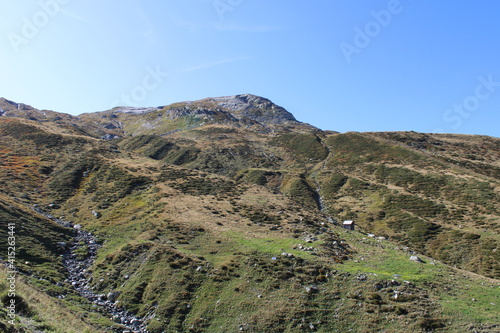 Splügen Pass (Passo dello Spluga), Alpine mountain pass of the Lepontine Alps