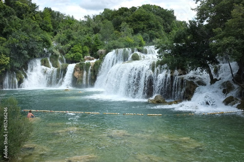Krka river in Croatia