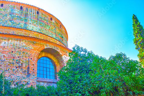 rotunda with the tomb tower of Galerius in Thessaloniki photo