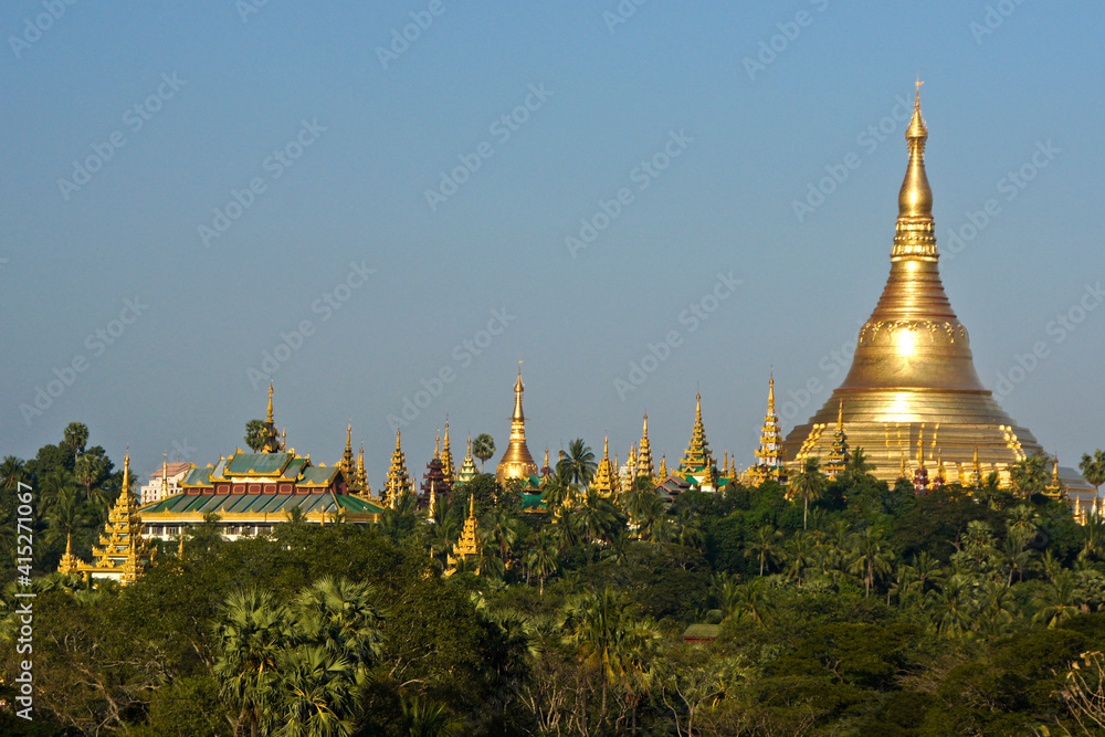 Shwedagon Pagoda, Yangon (Rangoon), Myanmar (Burma)