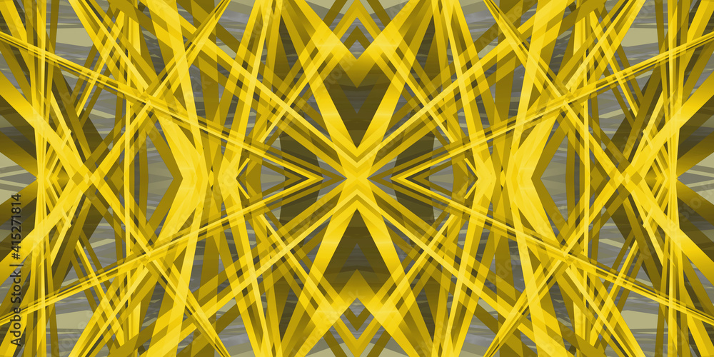 Kaleidoscope geometric pattern