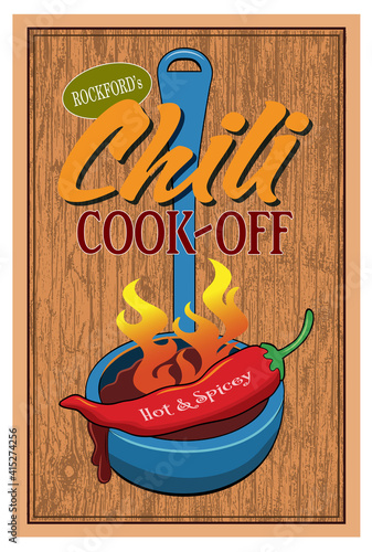A chili cook off event.