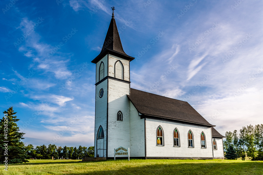 Grand Valley Lutheran Church near Willow Bunch, SK 