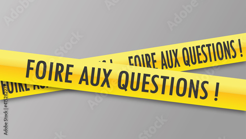 Logo foire aux questions.