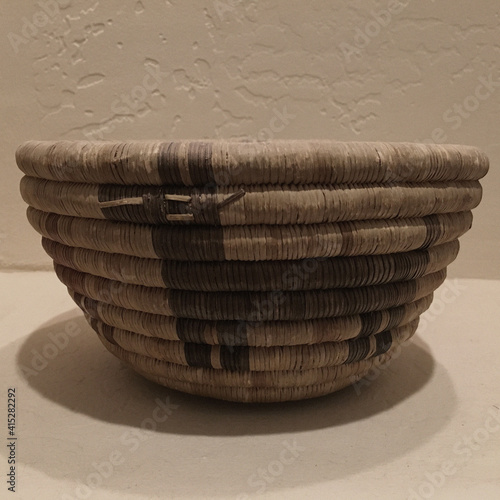 Hopi Coiled Basket
