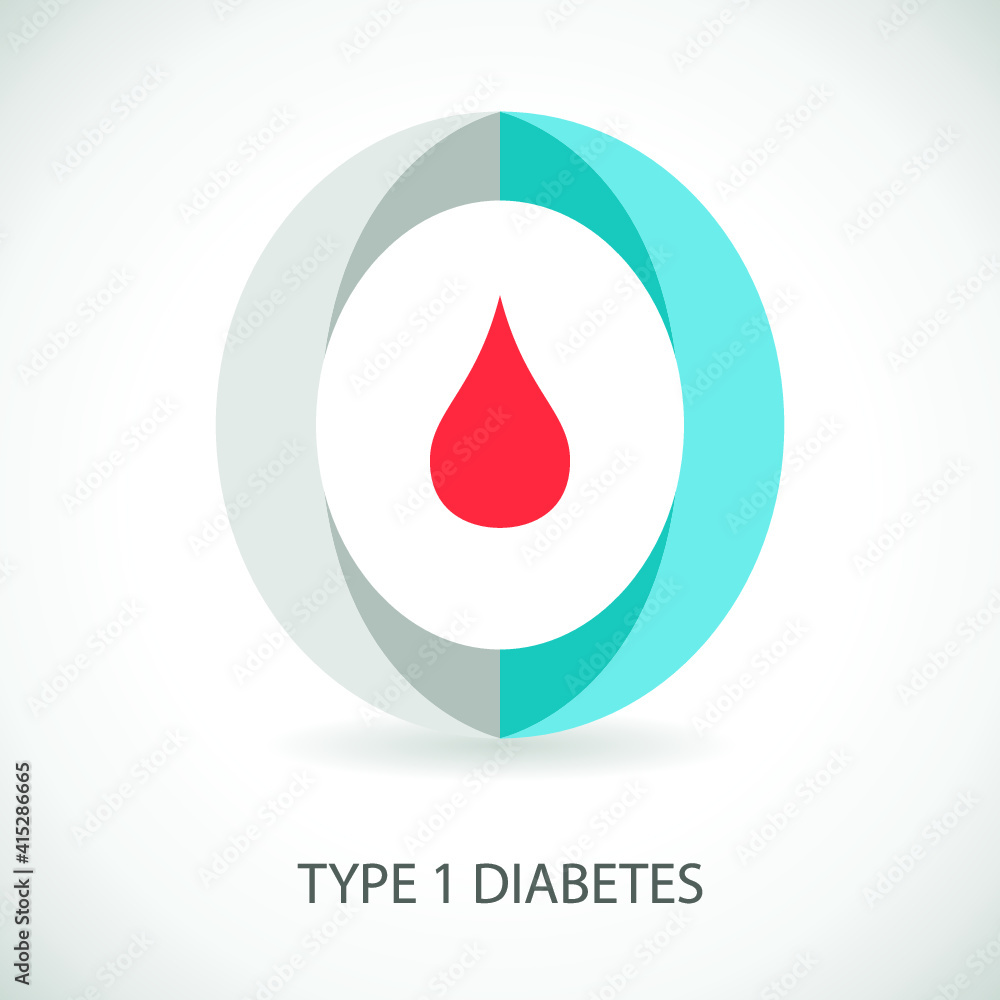 Diabetes concept. Health care vector illustration Diabetes concept. Health care vector illustration