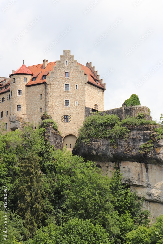 Fototapeta premium Burg Rabenstein Fränkische Schweiz Franken