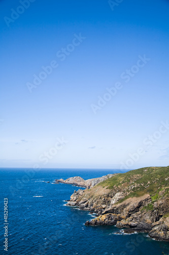 rugged coast of Sark  Channel Islands