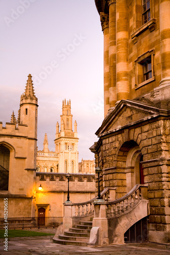 view of Radcliffe Camera, Oxford University, UK photo