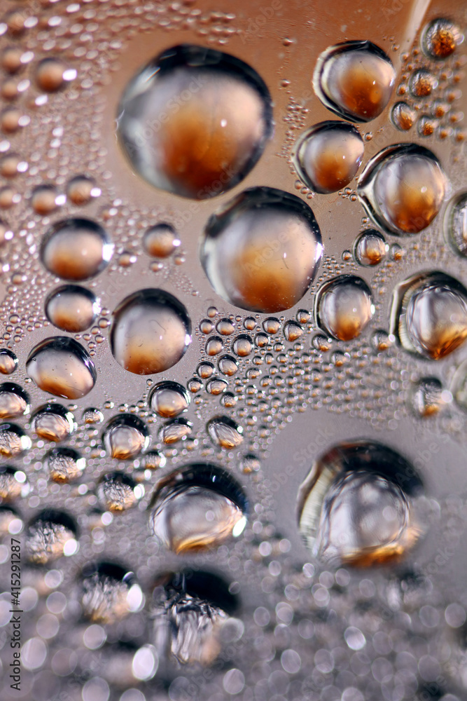 Colorful water droplets macro modern dreamy wet background high quality prints fifty megapixels Colorful water droplets macro modern dreamy wet background high quality prints fifty megapixels