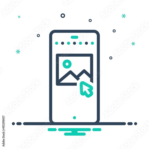 Mix icon for post
