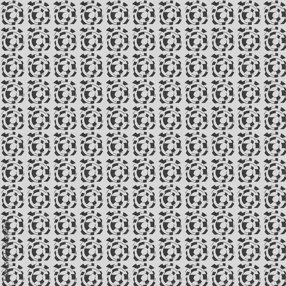 A repeating pattern with dotted circles. Repetitions of the texture. Stylish background. Abstract illustration. A repeating pattern with dotted circles. Repetitions of the texture. Stylish background. Abstract illustration.