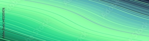 Geometry abstract background with stripes. Curved lines. Horisontal web banner