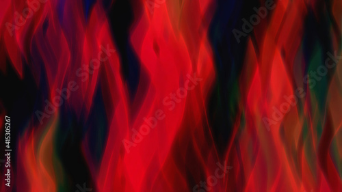 Abstract background with red flames.