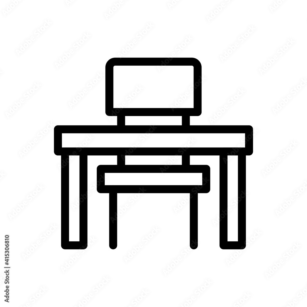 table chair table chair