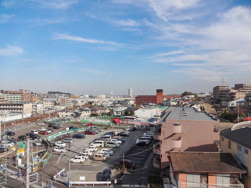二俣川の街並み(神奈川県横浜市旭区) 二俣川の街並み(神奈川県横浜市旭区)