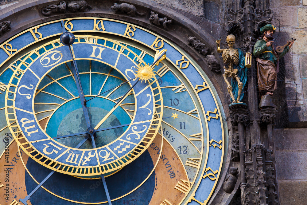 Fototapeta premium Nice the Prague astronomical clock