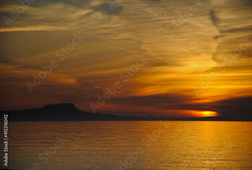 Sunset on the island of Crete © Stas