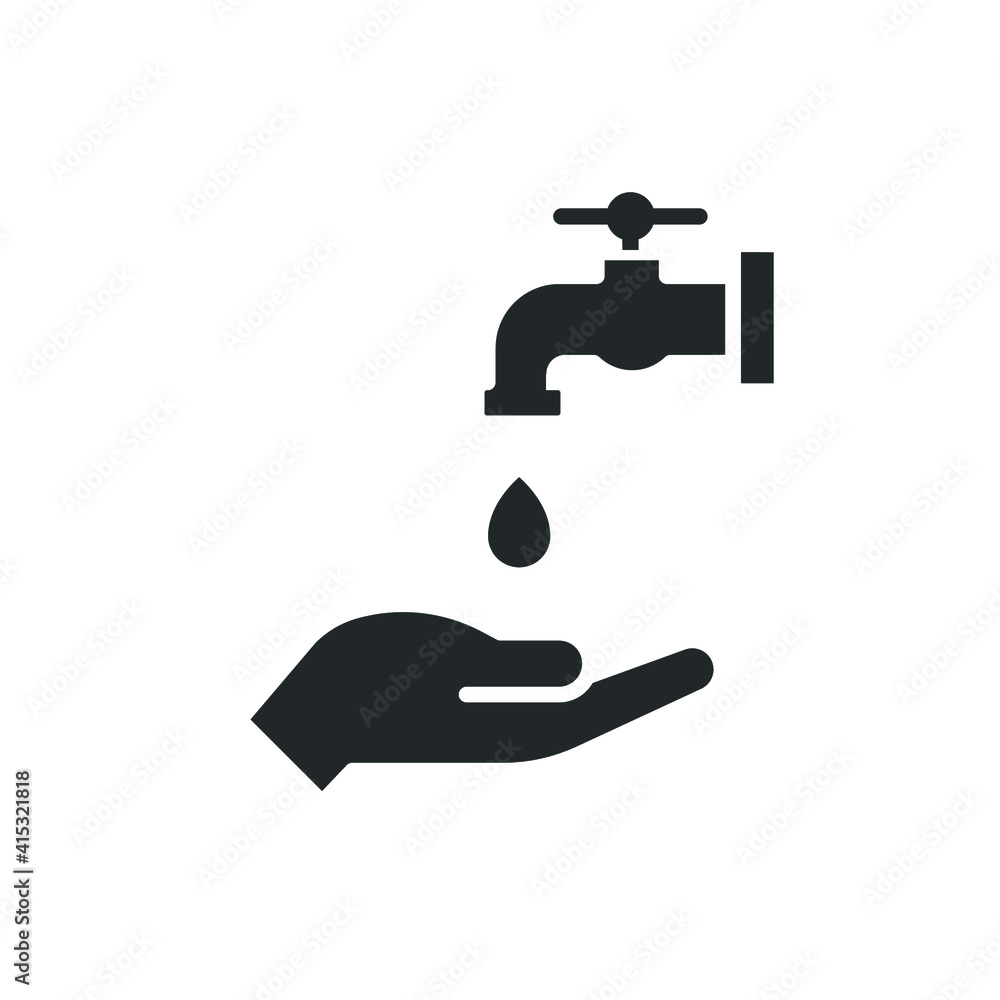 Ablution or washing hand icon. islamic wudu sign of religion collection. arabic and prayer, Glyph style for ramadan, fasting and iftar concept. Vector illustration design on white background. EPS 10 Ablution or washing hand icon. islamic wudu sign of religion collection. arabic and prayer, Glyph style for ramadan, fasting and iftar concept. Vector illustration design on white background. EPS 10
