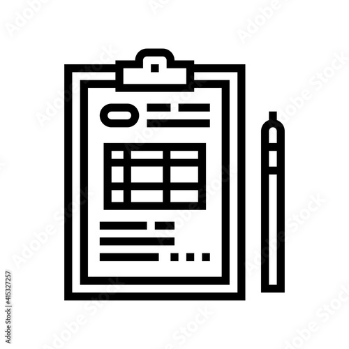 patient sleep under anesthesia line icon vector. patient sleep under anesthesia sign. isolated contour symbol black illustration