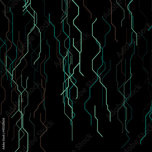 Vector abstract circuit.