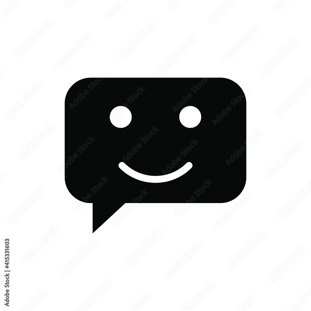 Smile emoji icon vector graphic illustration Smile emoji icon vector graphic illustration