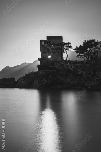 the historic tower of Vietri sul mare called 