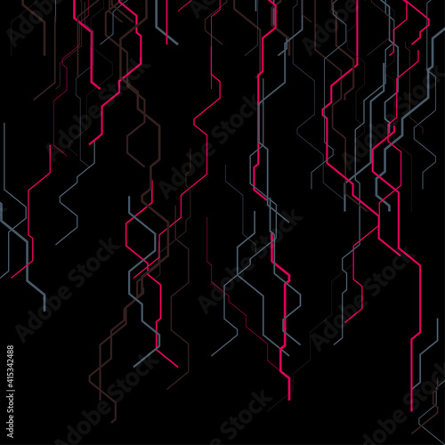 Vector abstract circuit.