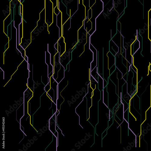 Vector abstract circuit.