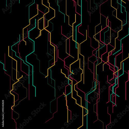 Vector abstract circuit.