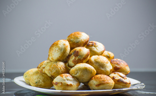 Indian Home Made Recipe 'Aappe' . Specialty Of South Indian Food