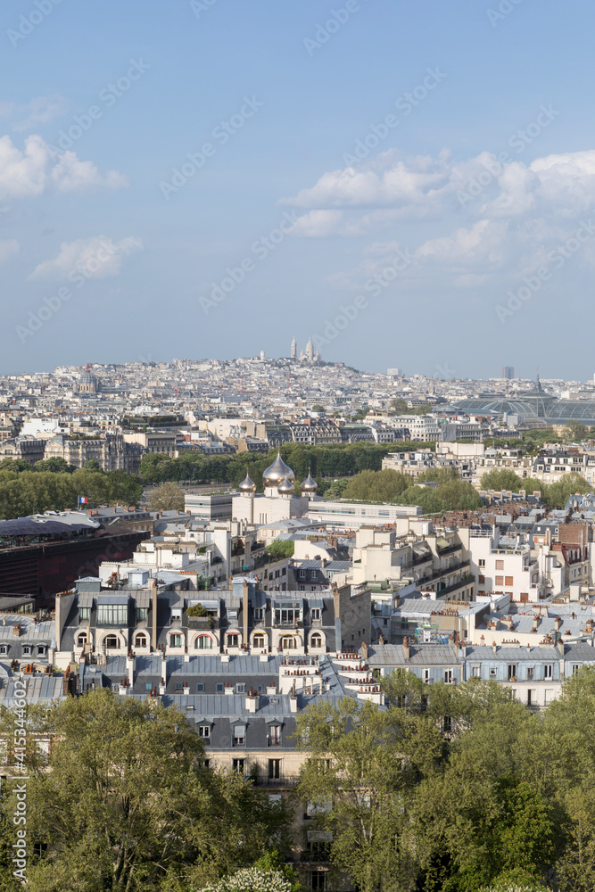 에펠탑에서 바라본 풍경 / View from the Eiffel Tower
