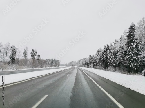 road in winter © Евгений Каранкевич