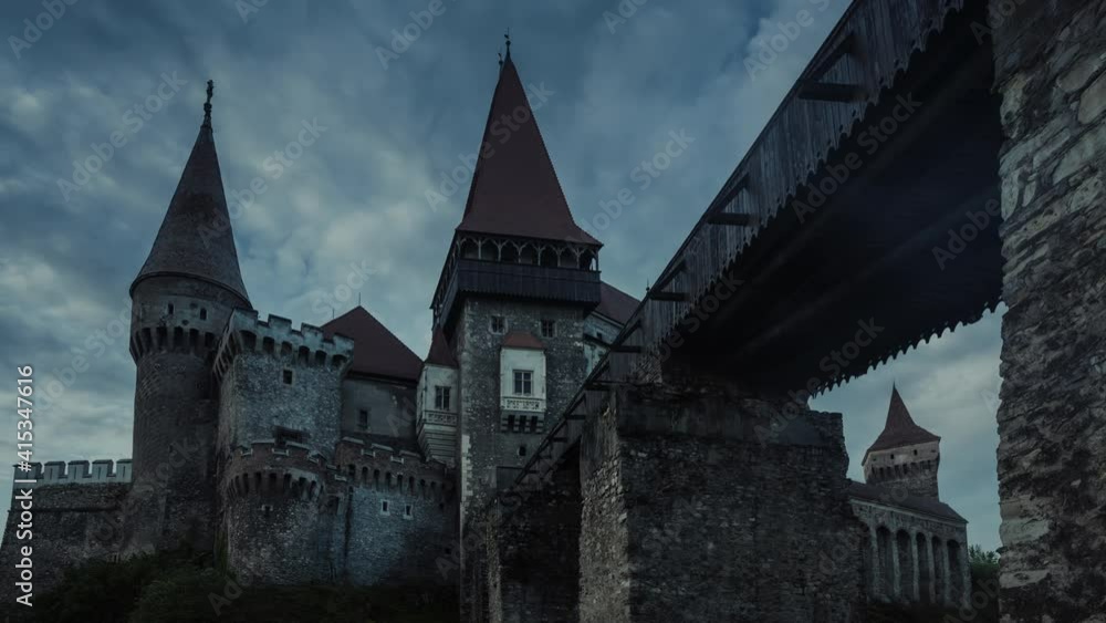 Corvins' Castle, also known as Hunyad Castle is the largest Gothic-Renaissance castle from region, Romania, Europe.
No modern elements. Ready to use in historical films. Corvins' Castle, also known as Hunyad Castle is the largest Gothic-Renaissance castle from region, Romania, Europe.
No modern elements. Ready to use in historical films.