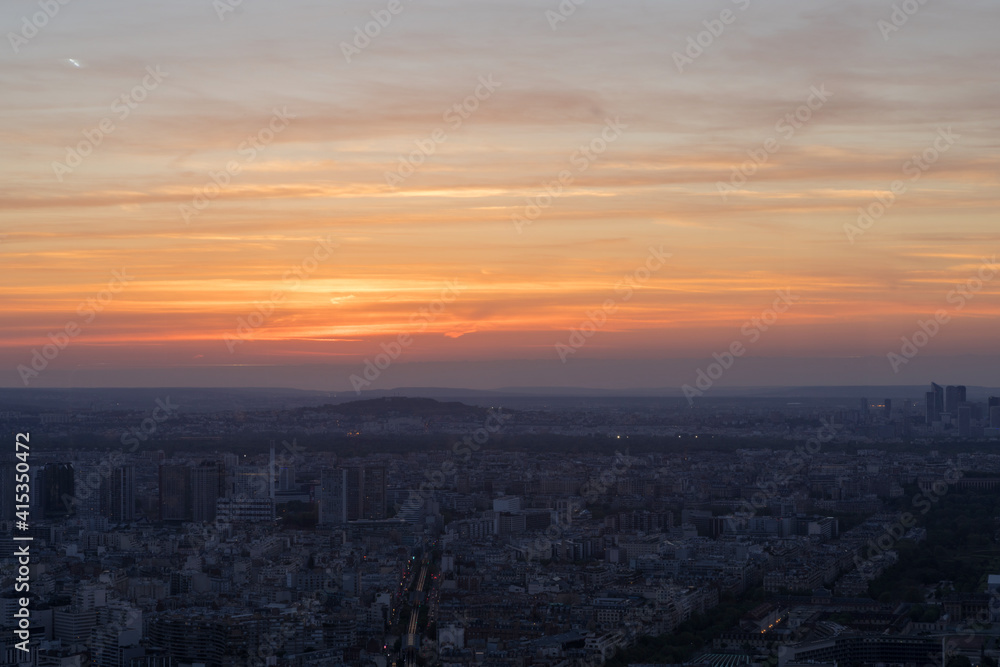 파리의 노을 / The sunset in Paris