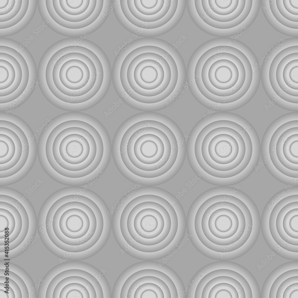 Seamless circle linear pattern. Geometric weave backdrop. graphic print texture fabric design template. Vector illustration monochrome background Seamless circle linear pattern. Geometric weave backdrop. graphic print texture fabric design template. Vector illustration monochrome background