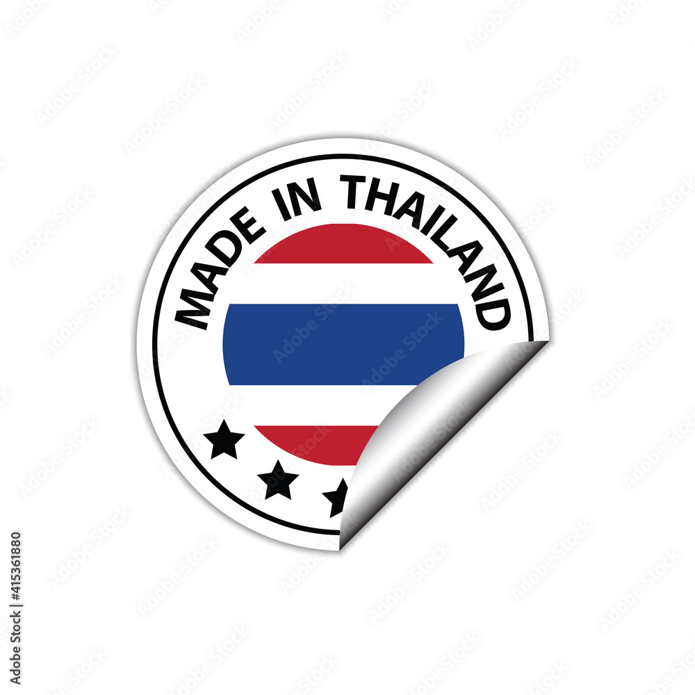 made in Thailand vector stamp. badge with Thailand flag
made in Thailand vector stamp. badge with Thailand flag