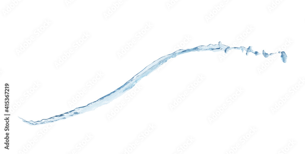 Splash of clear water on light background Splash of clear water on light background