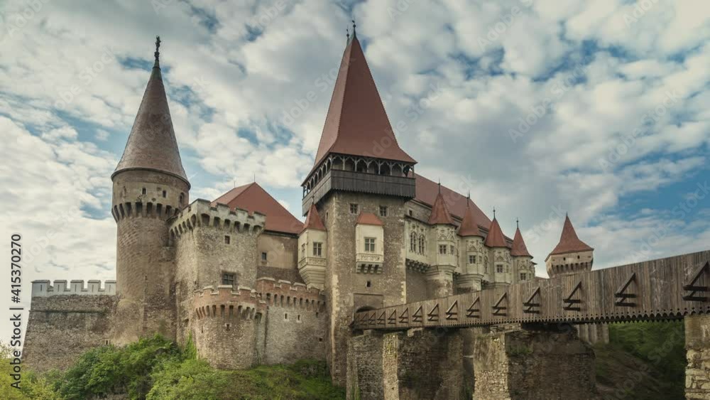 Corvins' Castle, also known as Hunyad Castle is the largest Gothic-Renaissance castle from region, Romania, Europe.
No modern elements. Ready to use in historical films. Corvins' Castle, also known as Hunyad Castle is the largest Gothic-Renaissance castle from region, Romania, Europe.
No modern elements. Ready to use in historical films.