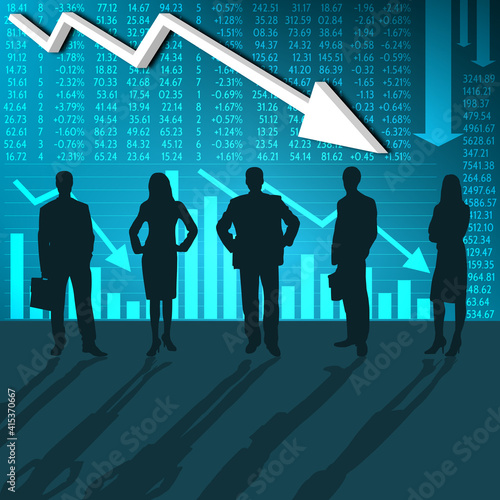 Entreprise Concept n°12 Récession Économique